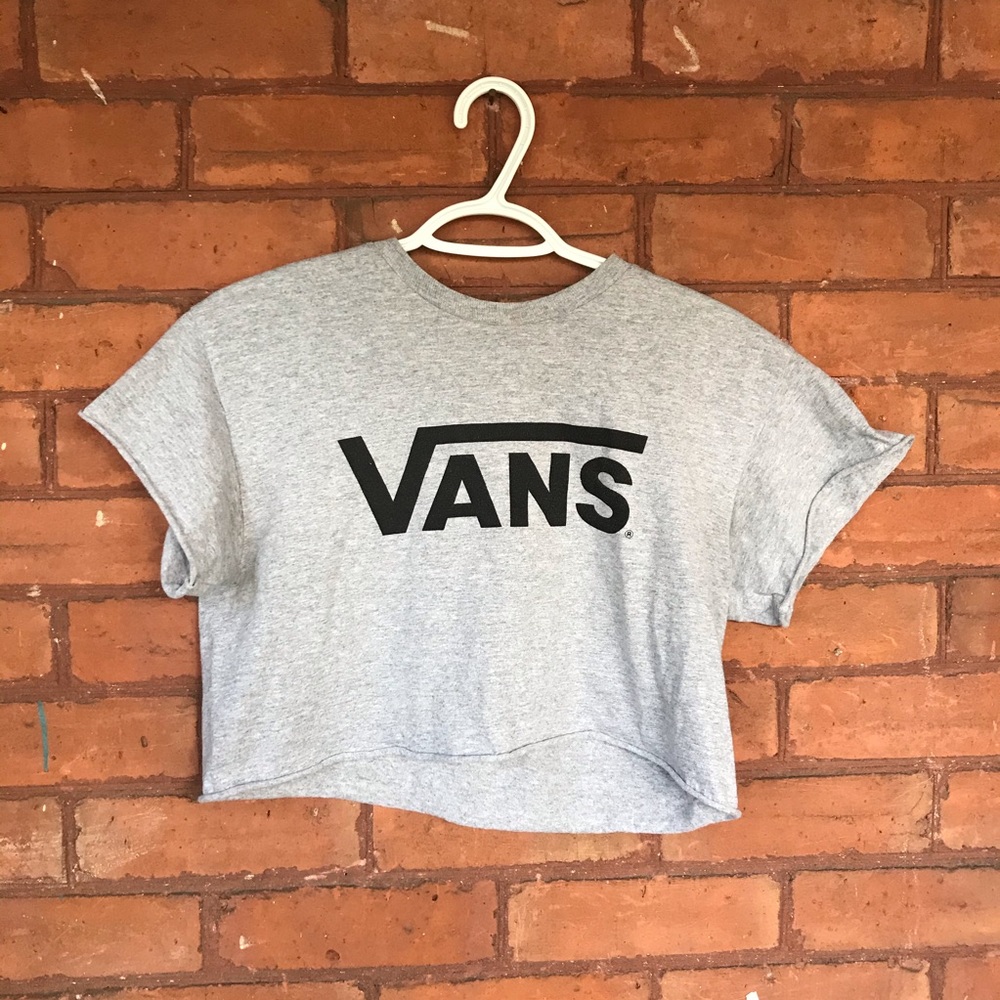 Vans cropped tee